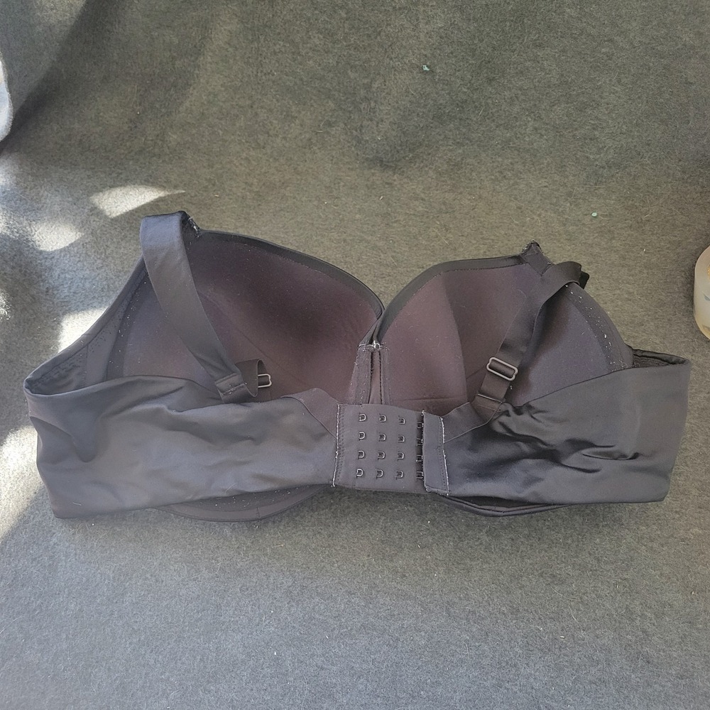 Soma Stunning Support Smooth Full Coverage Bra Womens 44DD Black Good Underwire - Picture 2 of 6